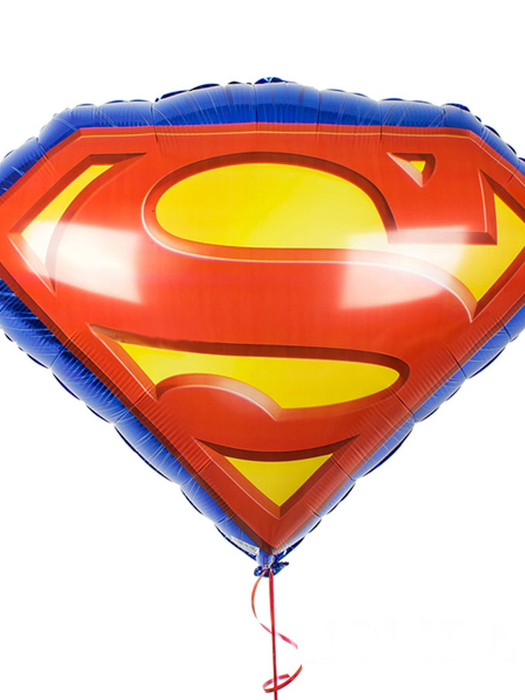 Фольгированный шар Супермен эмблема 91 см