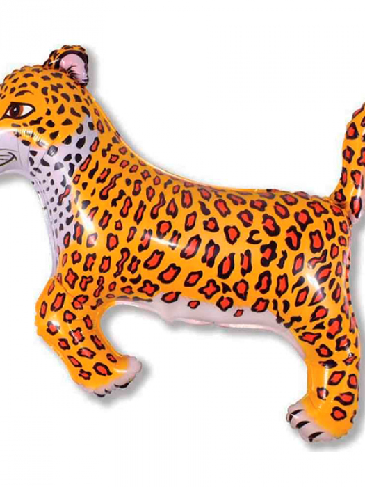 Фольгированный шар фигура Леопард 91 см