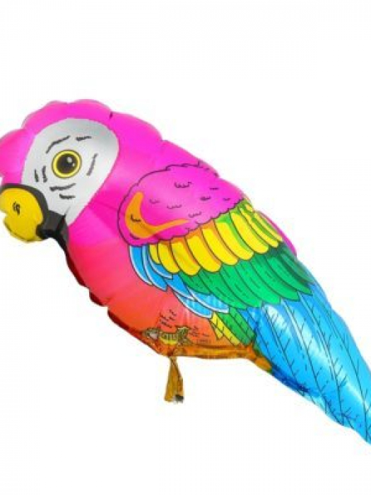 Фольгированный шар фигура Попугай 46 см