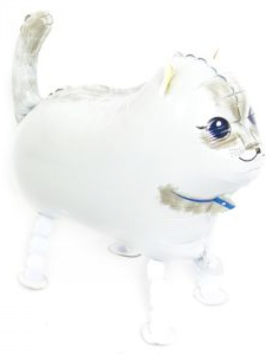 Ходячая фигура Кошка белая 64 см