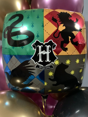 Фольгированный шар квадрат Гарри Потер 46 см