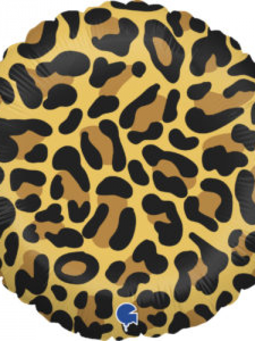 Шар круг Анималистика Пятнистый окрас Леопард 46 см
