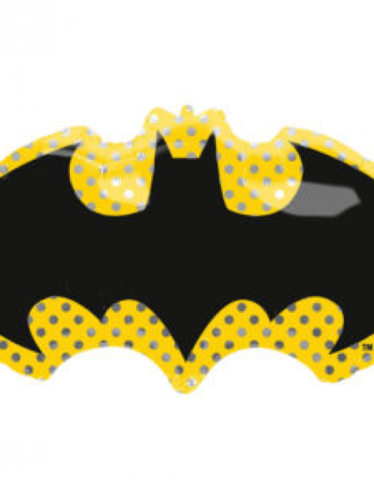 Фольгированный шар Бэтмен Летучая мышь эмблема 76 см