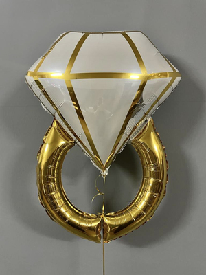 Фольгированный шар Кольцо с бриллиантом 91 см Испания
