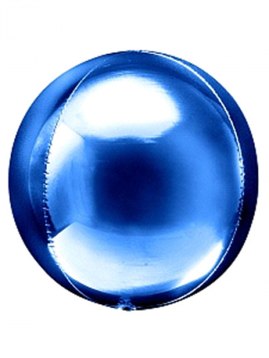 Шар Сфера 3D синий 46 см Италия