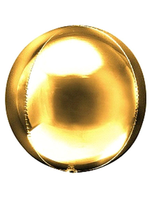 Шар Сфера 3D золото 46 см Италия