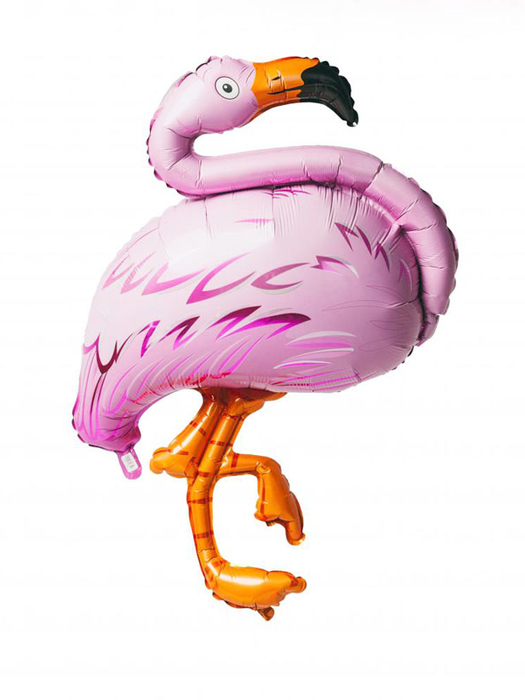 Фольгированный шар фигура Фламинго 122 см
