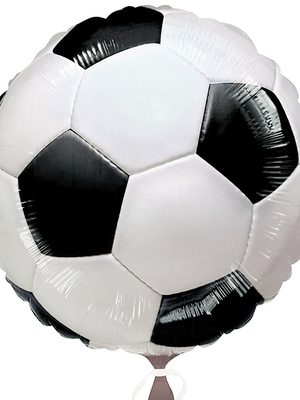 Фольгированный шар Футбольный мяч 46 см