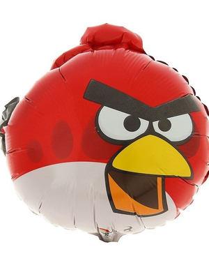 Фольгированный шар Ангри Бёрдс Красная птица 61 см