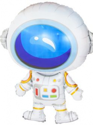 Фольгированный шар фигура Космонавт в шлеме 86 см