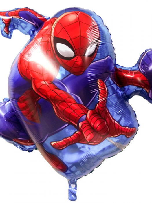 Фольгированный шар фигура Человек паук 73 см