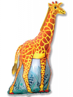 Фольгированный шар фигура Жираф 119 см